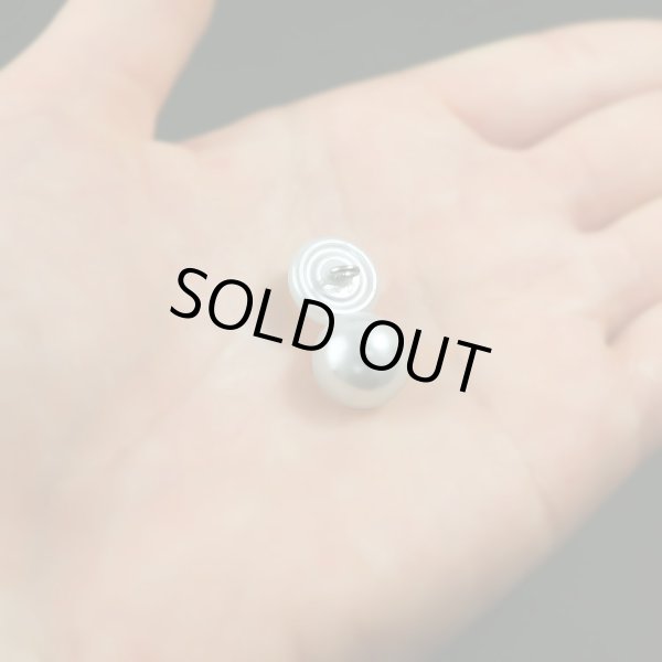 画像6: パールボタン足つき パール ボタン ホワイト 20個入り【12.5mm】ボタンマート B-001 (6)