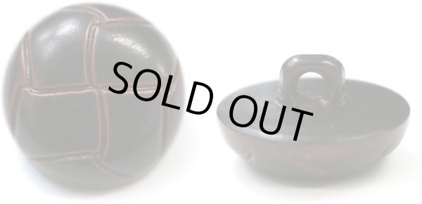 画像1: 革調ボタン レザー調 【ブラック】 スーツ コート ジャケット ブレザー フロント 袖口 8個入り 【18mm】 ボタンマート B-056 (1)