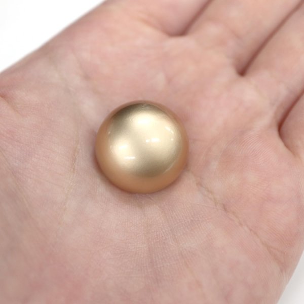 画像6: メタルボタン 【ゴールド】 金 ビジュー ブロンズ風 ドーム型 飾り 縫製 袖口 10個入り 【20mm】 ボタンマート B-110 (6)