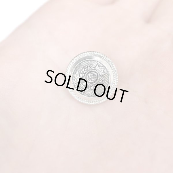 画像6: ブレザーボタン シルバー 銀 スーツボタン スーツ ジャケット ブレザー フロントボタン メタルボタン 袖口 ボタン 10個入り 【18mm】 ボタンマート B-111 (6)