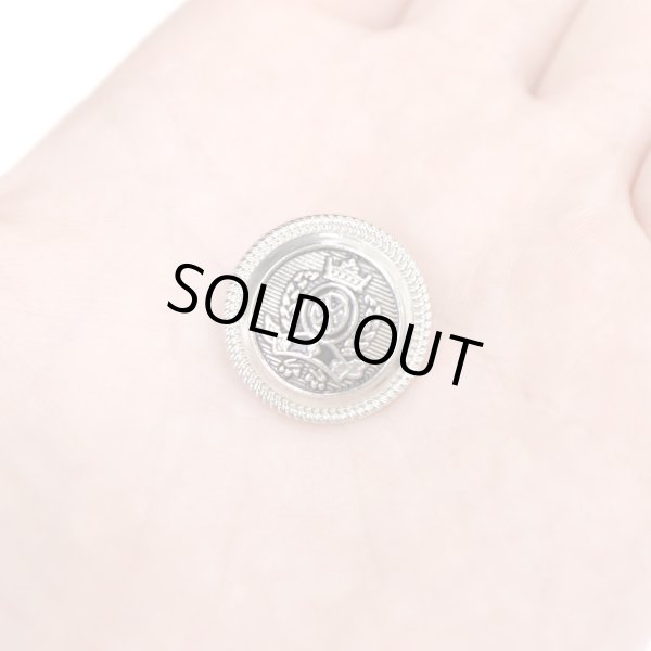 画像6: ブレザーボタン シルバー 銀 スーツボタン スーツ ジャケット ブレザー フロントボタン メタルボタン 袖口 ボタン 10個入り 【20mm】 ボタンマート B-112 (6)