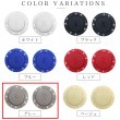 画像3: 磁気ボタン 強力 【グレー】 灰色 縫い付けタイプ 打ち具不要 マグネットボタン カラー 3組入り 【26mm】 きらきらぷんぷん丸 B-1134 (3)