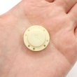 画像6: 磁気ボタン 強力 【ベージュ】 縫い付けタイプ 打ち具不要 マグネットボタン カラー 3組入り 【22mm】 きらきらぷんぷん丸 B-1135 (6)