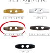 画像5: トグルボタン 39mm 10個入り 【ホワイト&ブラウン】 白 茶色 マーブル模様 水牛調 アクリル樹脂製 留め具 ダッフルコート 手芸 きらきらぷんぷん丸 B-1166 (5)