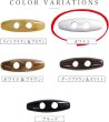画像5: トグルボタン 31mm 10個入り 【ホワイト】 白 アクリル樹脂製 留め具 ダッフルコート バッグ用 手芸 きらきらぷんぷん丸 B-1170 (5)