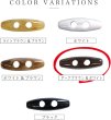 画像5: トグルボタン 31mm 10個入り 【ダークブラウン&ホワイト】 茶色 白 マーブル模様 水牛調 アクリル樹脂製 留め具 ダッフルコート きらきらぷんぷん丸 B-1172 (5)