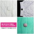 画像6: スクエアボタン 四角【ブラック】黒 ツヤなし 10個入り【15x15mm】シャンクタイプ 裏穴 トンネル シンプル 樹脂製 手芸 かわいい おしゃれ B-1318 (6)