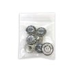 画像7: 装飾ボタン ビジュー風 【アンティークシルバー】 18mm 6個入り 足つき アクリル ハンドメイド 手芸 きらきらぷんぷん丸 B-1500 (7)