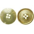 画像1: メタルボタン スピンサークル柄【ゴールド】20mm 8個入 四つ穴 手芸 服飾 付け替え きらきらぷんぷん丸 B-1570 (1)
