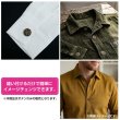 画像5: フラワーメタルボタン アンティーク調【シルバー&ブラック】15mm 10個入 丸型 足つき 花柄 手芸 服飾 きらきらぷんぷん丸 B-1705 (5)