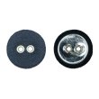 画像1: 布張りボタン 二つ穴【ネイビー】15mm 10個入 丸型 裁縫 手芸 服飾 付け替え きらきらぷんぷん丸 B-1862 (1)
