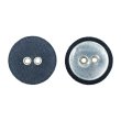 画像1: 布張りボタン 二つ穴【ネイビー】18mm 8個入 丸型 裁縫 手芸 服飾 付け替え きらきらぷんぷん丸 B-1863 (1)