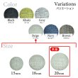 画像3: リネン調布張り シャンクボタン【ベージュ】20mm 6個入 丸型 足つき 手芸 服飾 付け替え きらきらぷんぷん丸 B-1884 (3)