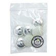 画像7: リネン調布張り シャンクボタン【ベージュ】20mm 6個入 丸型 足つき 手芸 服飾 付け替え きらきらぷんぷん丸 B-1884 (7)