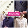 画像6: メタルボタン エンブレム 【ブラック＆ゴールド】20mm 6個入 丸型 足つき 2トーン 手芸 服飾 付け替え ボタンマート B-1924 (6)