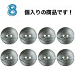 画像4: 樹脂ボタン ツートンマーブル【ブラウン】18mm 8個入 丸型 二つ穴 手芸 服飾 付け替え ボタンマート B-2059 (4)
