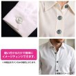 画像6: 樹脂ボタン リングデザイン【ブラウン】15mm 10個入 丸型 足つき 手芸 服飾 付け替え ボタンマート B-2097 (6)