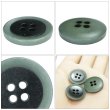 画像5: 四つ穴ナットボタン バイカラーリム【ブルー】20mm 6個入 丸型 手芸 服飾 付け替え きらきらぷんぷん丸 B-2151 (5)