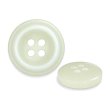 画像1: 樹脂ボタン ボールドリム【アイボリー】17.5mm 8個入 丸型 四つ穴 マーブル調 手芸 服飾 付け替え ボタンマート B-2226 (1)