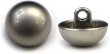 画像1: メタルボタン 【シルバー】 銀 ビジュー ドーム型 飾り 縫製 袖口 15個入り 【12.5mm】 ボタンマート B-242 (1)