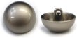 画像1: メタルボタン 【シルバー】 銀 ビジュー ドーム型 飾り 縫製 袖口 10個入り 【18mm】 ボタンマート B-244 (1)