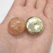 画像6: 足つきボタン 【ピンク マーブル】 ラメ シャツ スーツ 4個入り 【25mm】 きらきらぷんぷん丸 B-260 (6)