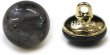 画像1: 足つきボタン 【グレー マーブル】 ラメ シャツ スーツ 10個入り 【11.5mm】 きらきらぷんぷん丸 B-261 (1)