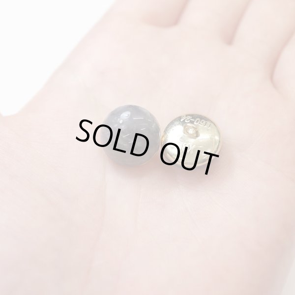 画像6: 足つきボタン 【グレー マーブル】 ラメ シャツ スーツ 8個入り 【15mm】 きらきらぷんぷん丸 B-262 (6)