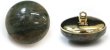 画像1: 足つきボタン 【グリーン マーブル】 緑 シャツ スーツ 4個入り 【23mm】 きらきらぷんぷん丸 B-269 (1)