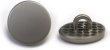 画像1: メタルボタン フラット 【シルバー ツヤなし】 銀 ビジュー 飾り 縫製 袖口 20個入り 【11.5mm】 ボタンマート B-301 (1)