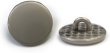 画像1: メタルボタン フラット 【シルバー ツヤなし】 銀 ビジュー 飾り 縫製 袖口 15個入り 【12.5mm】 ボタンマート B-302 (1)