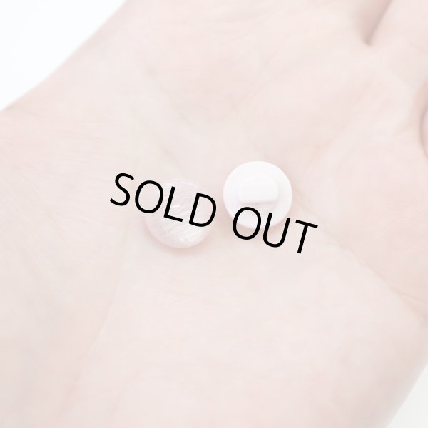 画像6: ラメボタン 足つき 【ピンク】 フラット ボタン キャンディボタン グリッター シャツボタン 10個入り 【11mm】 ボタンマート B-370 (6)