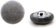 画像1: ベロアボタン 【グレー】 灰色 くるみボタン ボタン 飾りボタン つつみボタン 8個入り 【18mm】 ボタンマート B-649 (1)