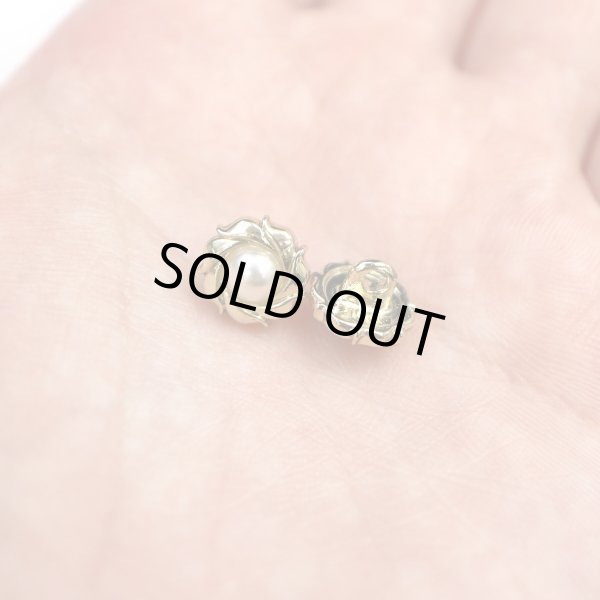 画像6: パールボタン 装飾 【うずまき ゴールド】 ホワイト 白 パール ボタン ビジューボタン 飾りボタン 縫製ボタン 袖口ボタン 10個入り 【10mm】 ボタンマート B-773 (6)