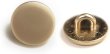 画像1: メタルボタン フラット 【ゴールド ツヤなし】 金 ビジュー 飾り 縫製 袖口 6個入り 【28mm】 ボタンマート B-779 (1)